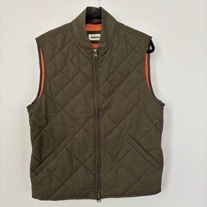 Taylor Stitch Quilted Bomber Vest Size 40/M